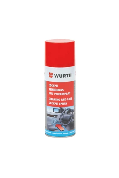 Würth Kokpit Araç Göğsü Temizleme Ve Bakım Spreyi 400 Ml ürün görseli