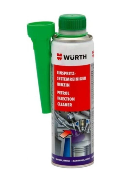 Würth Benzinli Yakıt Sistemi Performans Arttırıcı Ve Enjektör Temizleyici 300 Ml ürün görseli