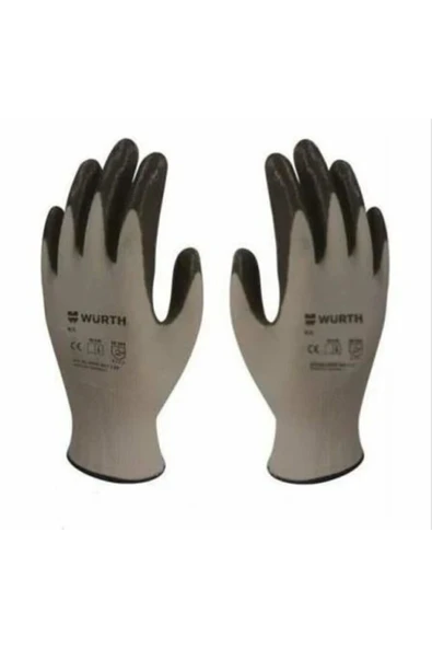 Würth Iş Güvenliği Eldiveni Mekanikçi Siyah No 9/l