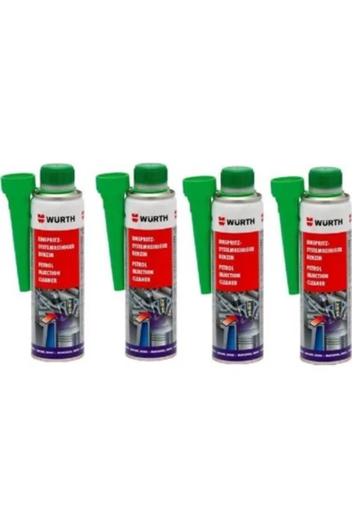 Würth Benzinli Enjektör Temizleyici 300 ml (4 ADET) ürün görseli