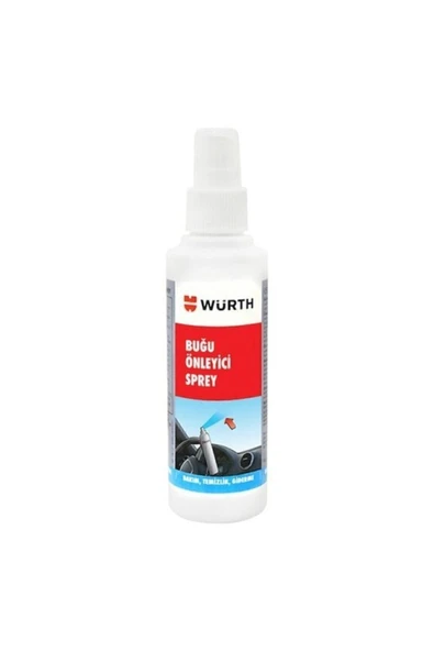 Würth Buğu Önleyici Sprey 150 ml (OTO CAM VE GÖZLÜK CAMI IÇİN) - Resim 4