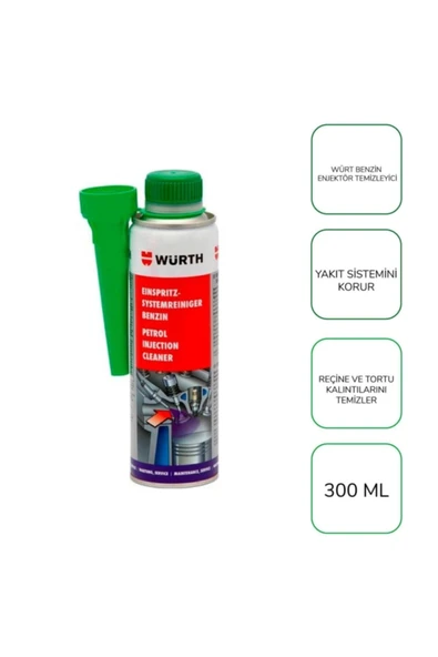 Würth Benzin Enjektör Temizleyici 300ml - Resim 2
