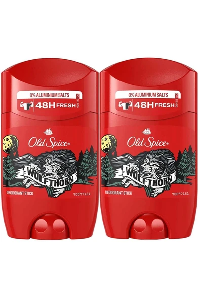 Old Spice Wolfthorn Erkekler Için Stick Deodorant 50 ml X 2 Adet