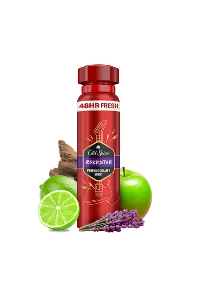 Old Spice Sprey Deodorant Rockstar 150 ml - 3