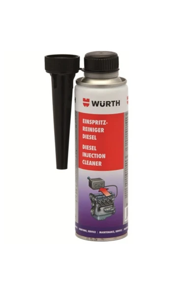Würth Cr-dizel Yakıt Sistemi Ve Enjektör Temizleyici 300 Ml - Resim 2