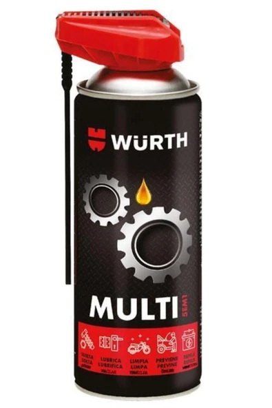 Würth Star Global Multi 5ın1 Çok Amaçlı Bakım Spreyi 400 ml - Pas Söker, Yağlar, Temizler