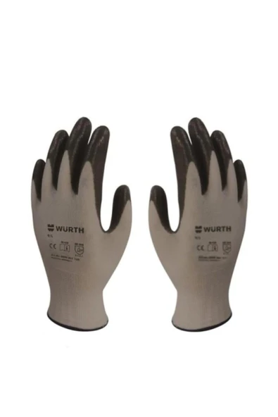 Würth 24 Çift Nitril Iş Mekanikçi Teknisyen Usta Eldiveni (No: 10 - Xl)