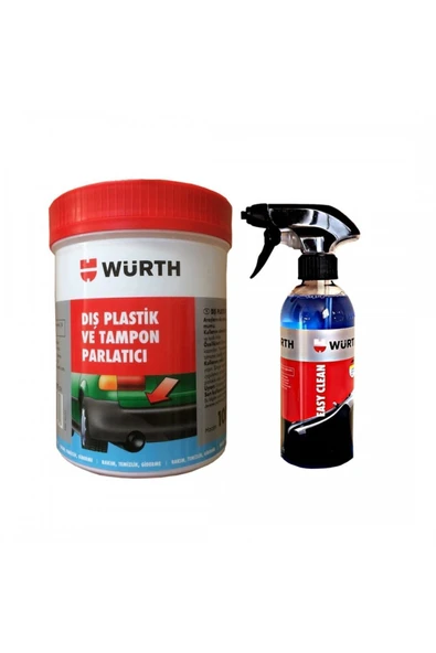 Würth Dış Plastik Ve Tampon Parlatıcı 1000 ml Susuz Oto Temizleme