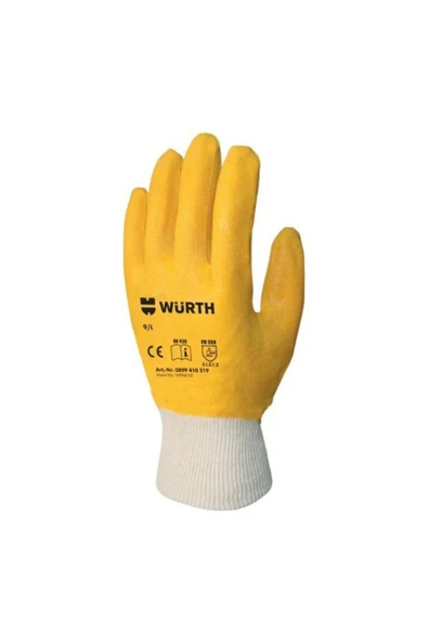 Würth Sarı Nitril Iş Eldiven 9/l 1 Çift - 2