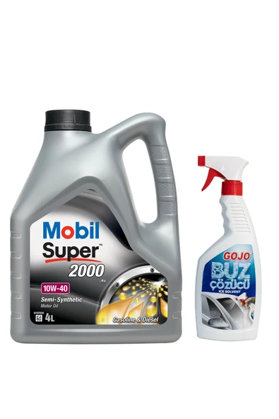 Mobil Super 2000 X1 10w40 Motor Yağı 4 L Üt:2024 - 1
