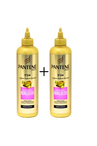 Pantene 300 ml 7/24 Belirgin Bukle Bakım X2 Adet