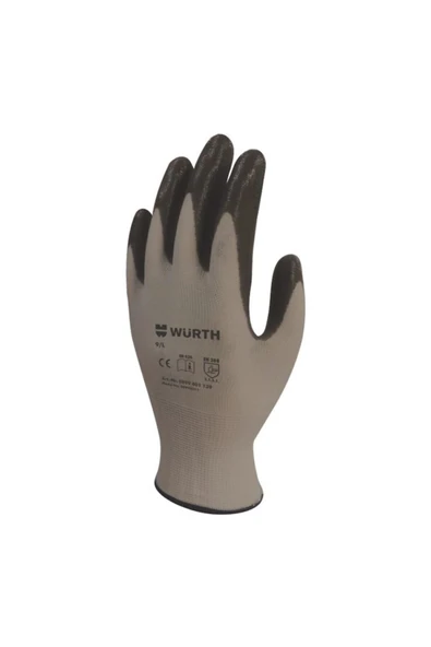 Würth Mekanikçi Iş Eldiveni Siyah 9/large 12 Çift - 2