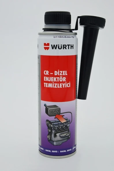Würth Dizel Enjektör Temizleyici 300 Ml Orijinal Yeni Tarihli - Resim 3