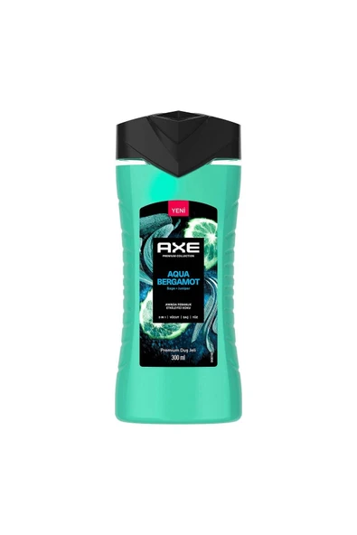 Axe Premium Collection Duş Jeli Aqua Bergamot 3 In 1 Vücut Saç Yüz 300 ml - 2