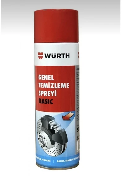 Würth Genel Temizleme Spreyi Balata Spreyi 500 ml