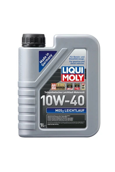 Liqui Moly Mos2 Leichtlauf 10w-40 Motor Yağı 5lt Üretim 06/2024 ürün görseli