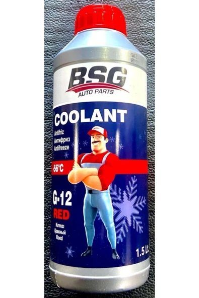 BSG Organik Antifriz Kırmızı (-56°c) 1.5 Litre