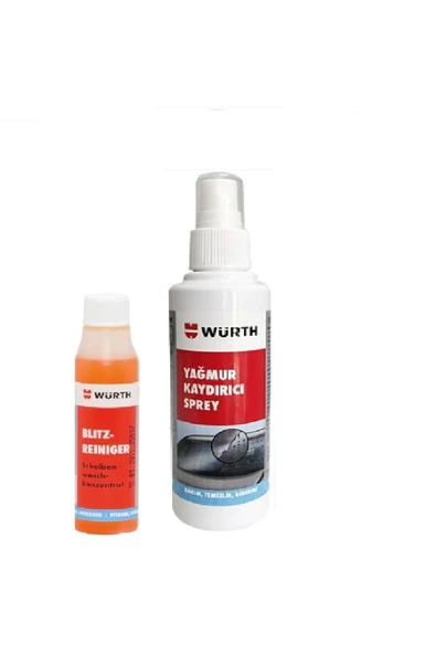 Würth Yağmur Kaydırıcı Sprey& Konsantre Cam Sabunu ürün görseli