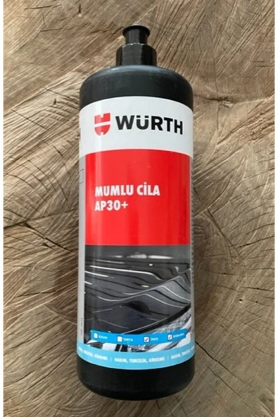 Würth WÜRTH POLİSAJ CİLASI MUMLU OTO CİLASI MUMLU PARLATICI CİLA 1LİTRE - 1