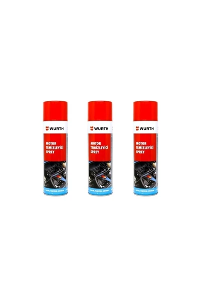 Würth Hızlı Motor Temizleme Spreyi 500 Ml 3 Adet