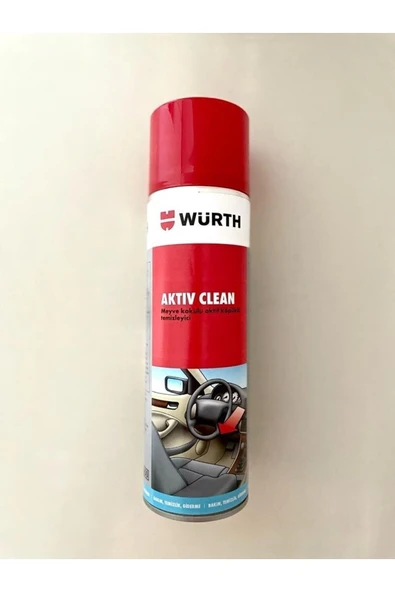 Würth Aktiv Clean Araç Içi Temizleme Köpüğü 500 Ml
