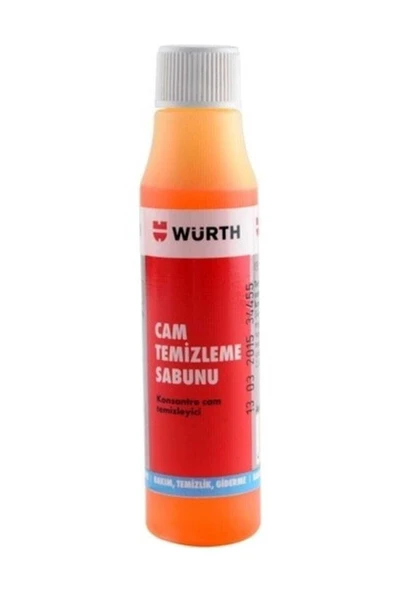 Würth WÜRTH CAM TEMİZLEME SABUNU KONSANTRE CAM TEMİZLEMEYİCİ 32ML