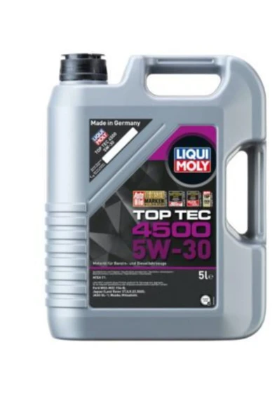 Liqui Moly Top Tec 4500 5w-30 Motor Yağı 5 L ürün görseli