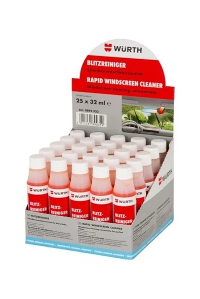 Würth 4 Adet - Cam Sabunu 0,32 Ml. 0,32 Ml. - 2