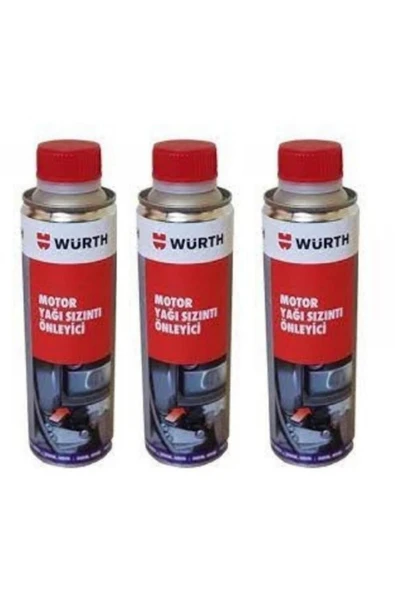 Würth Motor Yağı Sızıntı Önleyici Tıkayıcı 300 Ml (3 ADET)