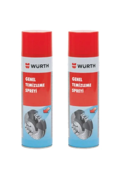 Würth Balata Spreyi Genel Temizleme Spreyi 500ml (2 ADET)