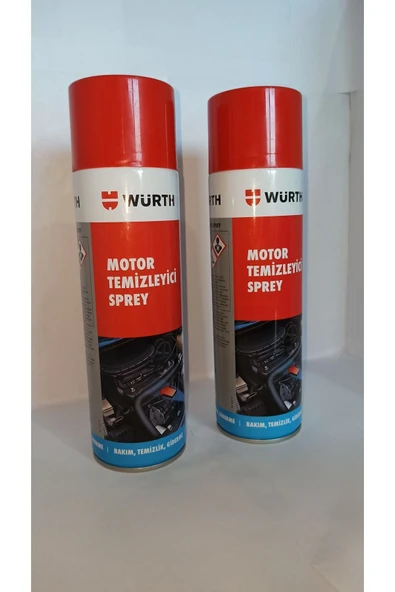 Würth HIZLI MOTOR TEMİZLEME SPREYİ 500ML 2 Lİ SET 0890230500-WÜRTH - 4