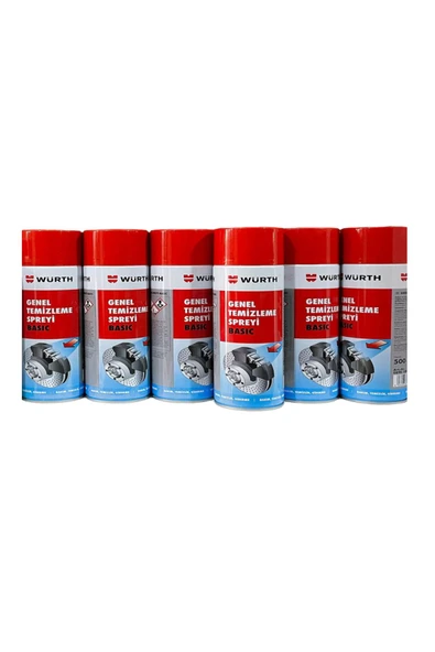 Würth Genel Temizleme Ve Balata Spreyi 500 ml Ürün - 5