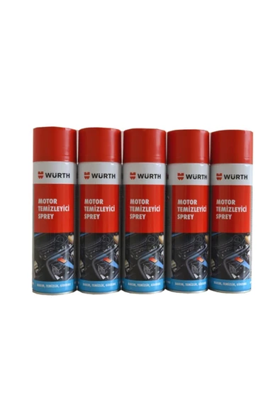 Würth 5x Motor Temizleyici Sprey500ml