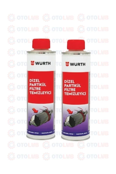 Würth Dizel Partikül Filtre Temizleyici 300 ml (2 ADET)