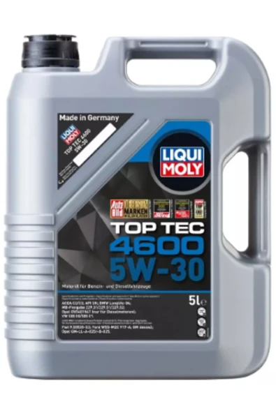 Liqui Moly Top Tec 4600 Dexos2 5w-30 Motor Yağı (5 LİTRE)