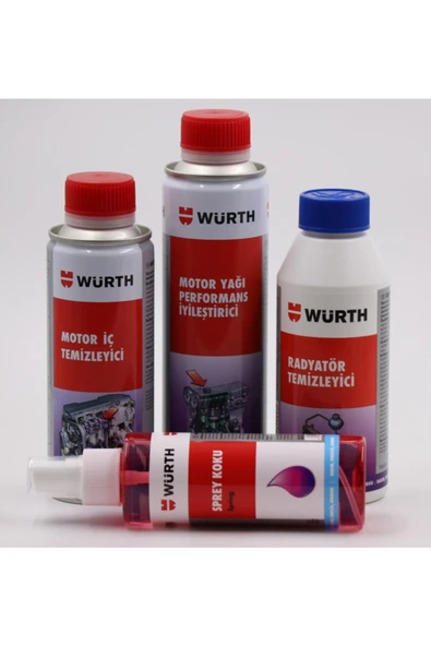 Würth Motor Temizleme Paketi - Resim 2
