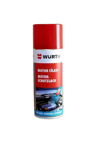 Würth Motor Koruma Cilası 400 Ml123 Kırmızı6