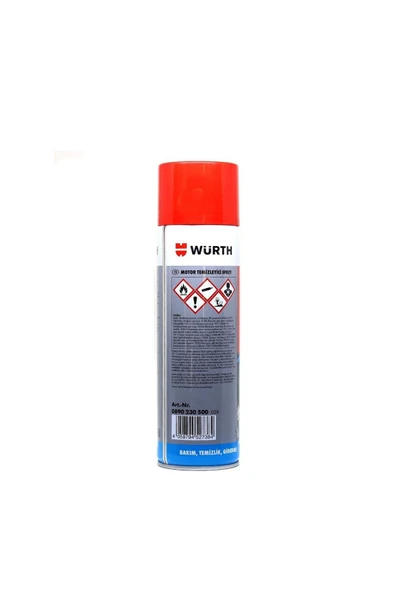 Würth Motor Temizleyici Sprey Susuz 500 ml - 2