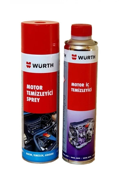 Würth Motor Iç Temizleyici 400ml + Motor Temizleme Sprey 50 ürün görseli