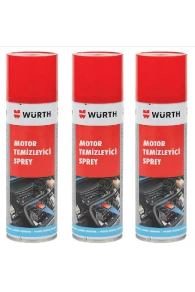 Würth Hızlı Motor Temizleme Spreyi 500 ml (3 ADET)