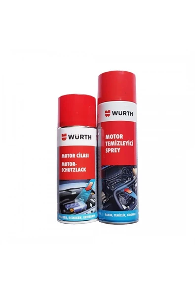 Würth Motor Cilası 400 ml Motor Temizleme Spreyi 500 ml