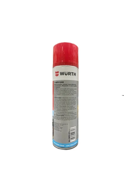 Würth Actıve Clean - Temizleme Köpüğü 500ml - 3
