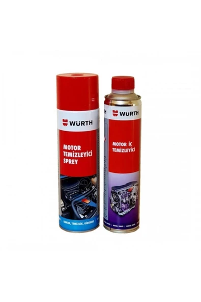 Würth Motor Iç Temizleyici 400ml + Motor Temizleme Sprey 50 ürün görseli