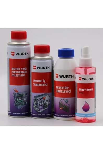 Würth Motor Temizleme Paketi - Resim 3