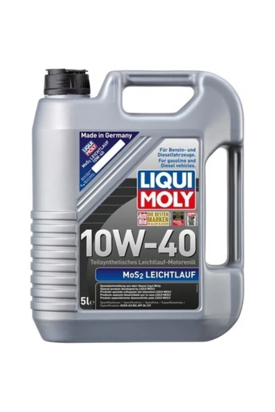 Liqui Moly 10w 40 Mos2 Uyumlu Motor Yağ 5 Litre ürün görseli
