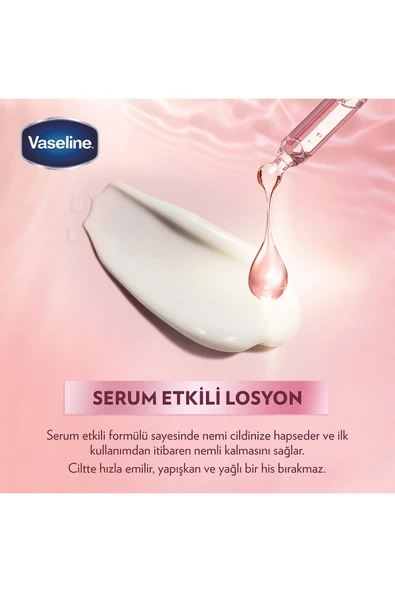 Vaseline Gluta Hya Serum Etkili Losyon Canlandırıcı Parlaklık 200 ml - 7