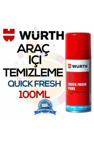 Würth Quick Fresh Araç Içi Dezenfekan Spreyi ürün görseli