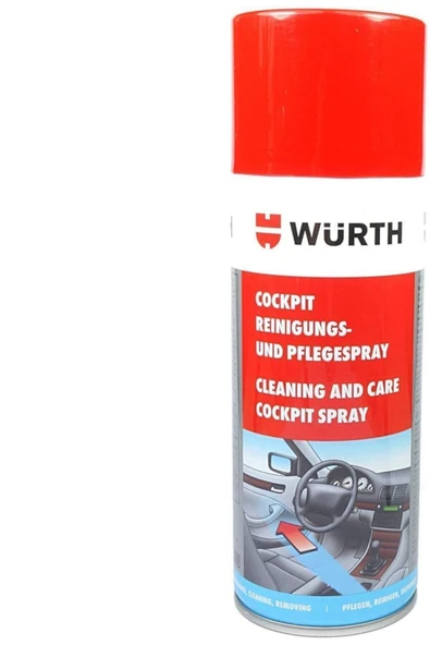 Würth Kokpit Temizleme ve Bakım Spreyi 400 ml