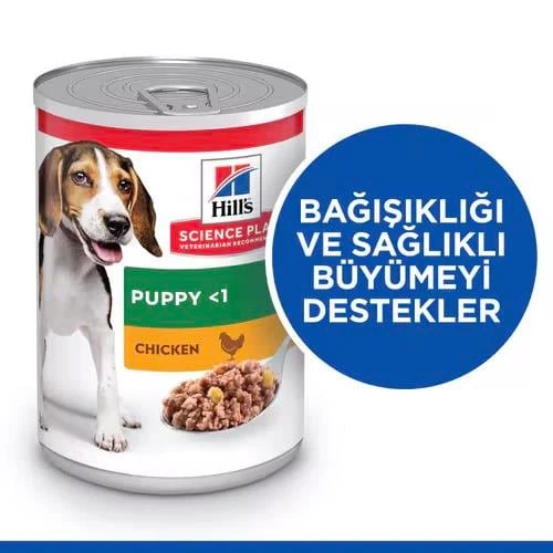 Hills Tavuklu Yavru Köpek Konserve Maması 370 Gr - 3