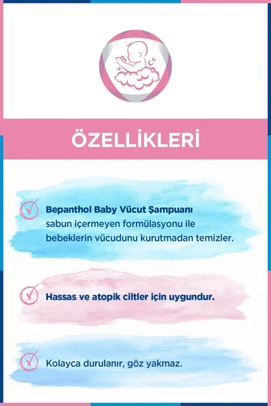 Bepanthol Baby Vücut Şampuanı 400 ml 2 Adet - 6